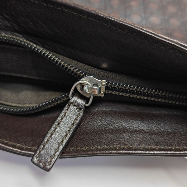 Calfskin Crossbody Bag Brown