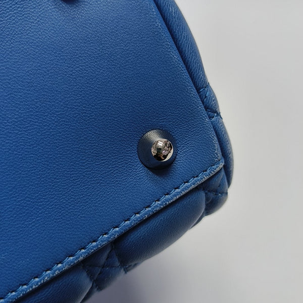 Dior Soft Cannage Calfskin Blue