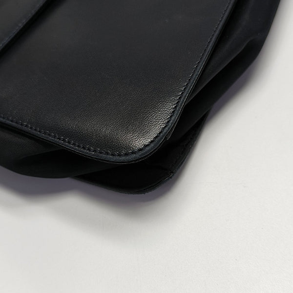Calfskin Shoulder Bag Black