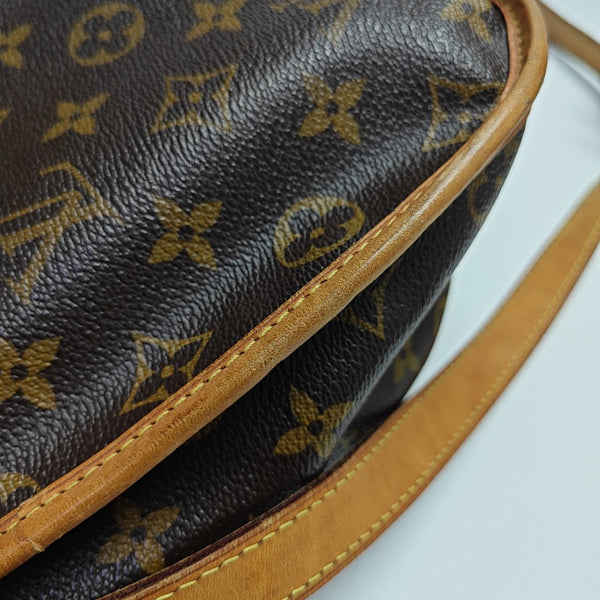 MENILMONTANT MM Monogram Coated Canvas Brown
