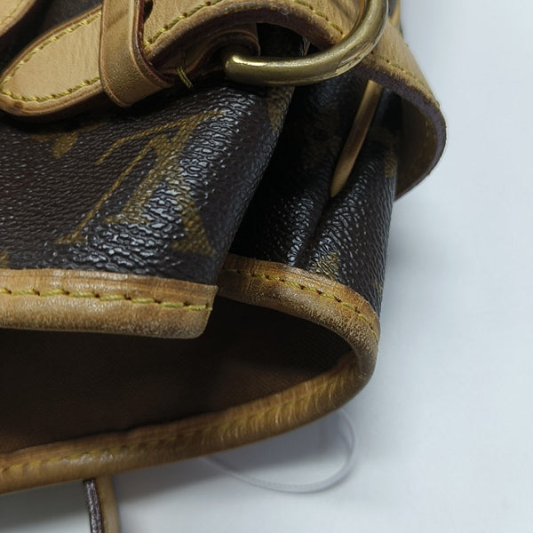 BATIGNOLLES MM Monogram Coated Canvas Brown