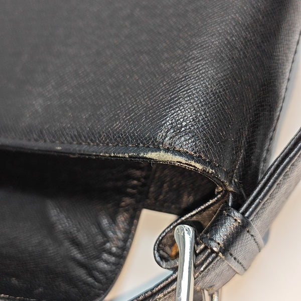Calfskin Bucket Bag Black