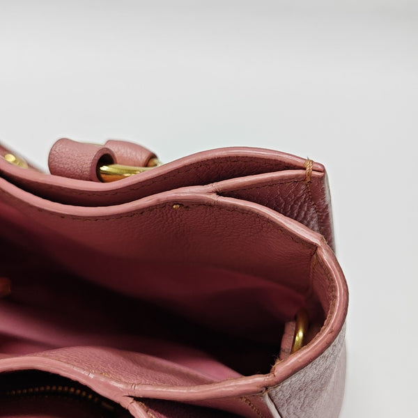 Calfskin Tote Bag Pink