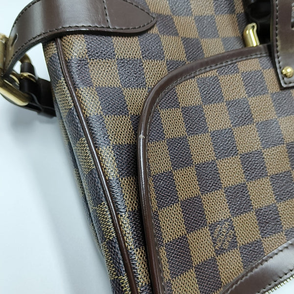 HIGHBURY Damier Ebene Coated Canvas Brown