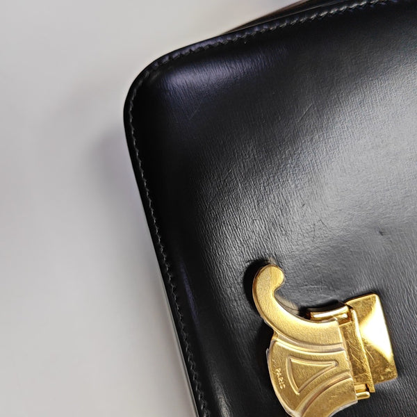 TRIOMPHE Teen Calfskin Black