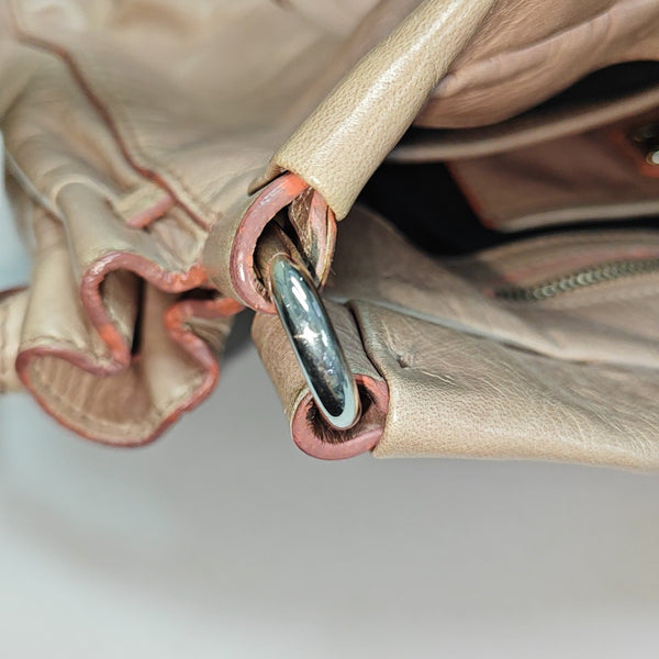 Calfskin Tote Bag Pink