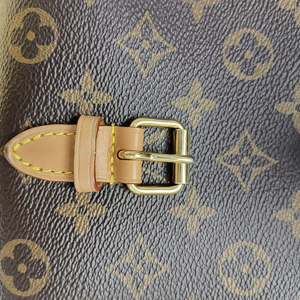 IVY Monogram Coated Canvas Brown