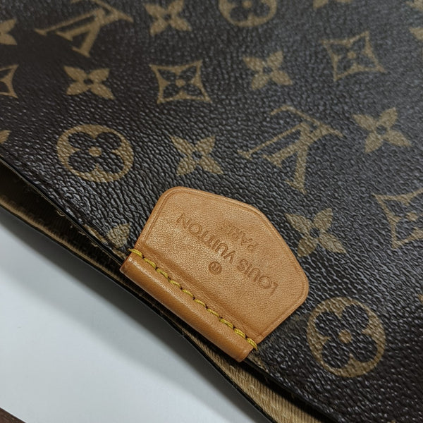 GRACEFUL TPM Monogram Coated Canvas Brown