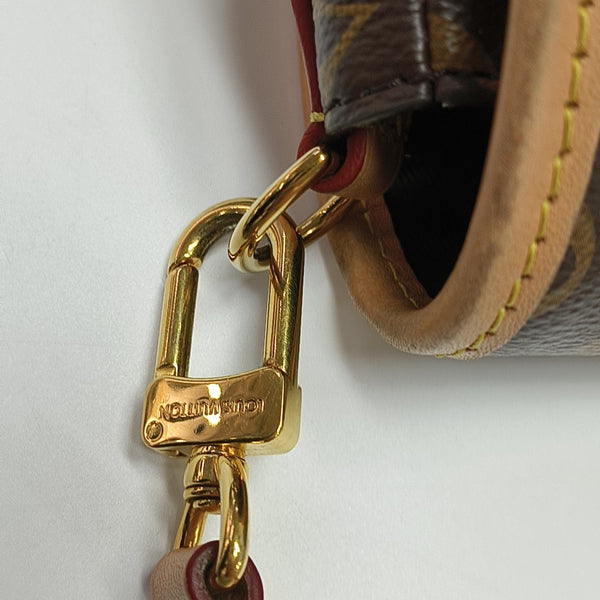 DIANE Monogram Coated Canvas Brown