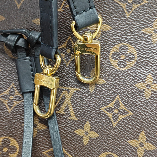NÉONOÉ MM Monogram Coated Canvas Brown