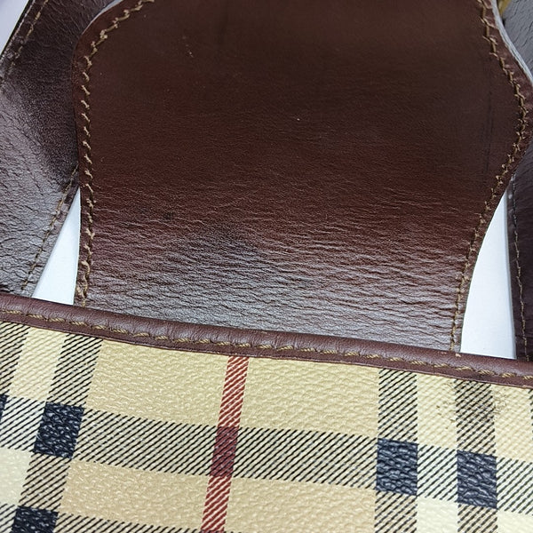 Coated Canvas Beige