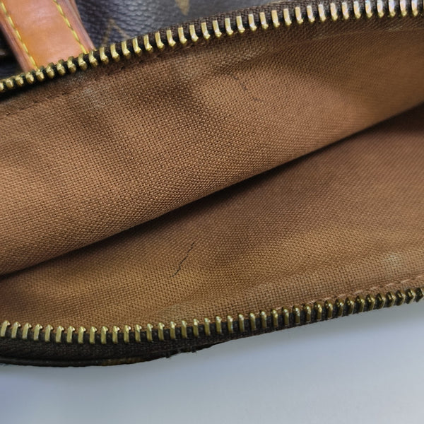 TOTALLY Monogram Coated Canvas Brown