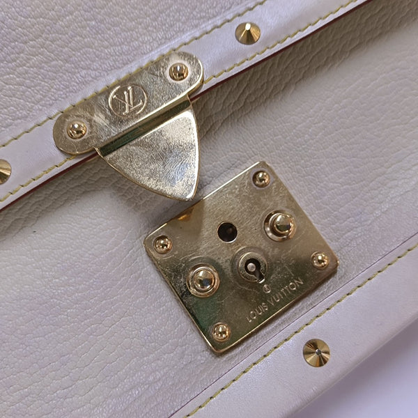LE TALENTUEUX Calfskin White