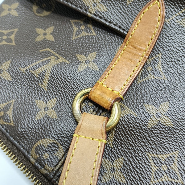 TOTALLY MM Monogram Coated Canvas Brown