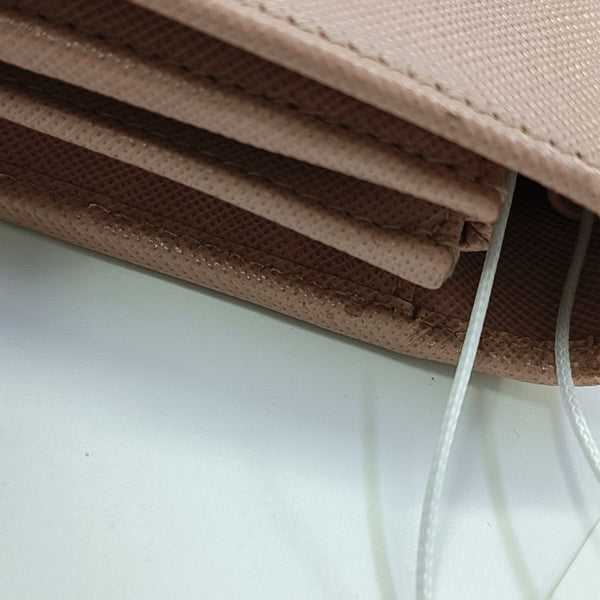 Saffiano Calfskin Shoulder Bag Pink