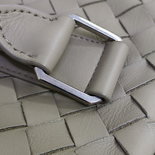 Calfskin Shoulder Bag Gray