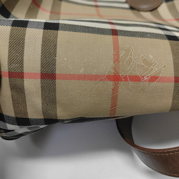 Canvas Shoulder Bag Beige