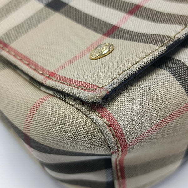 Vintage Small Fabric Beige