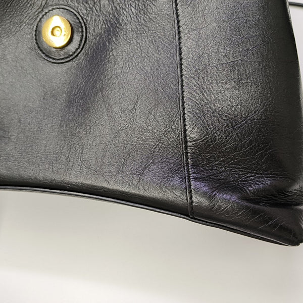 Downtown Small Calfskin Black