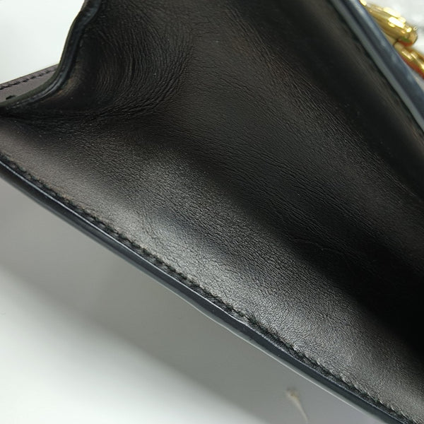 Sylvie Small Calfskin Black