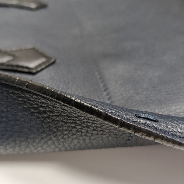 All In Calfskin Blue
