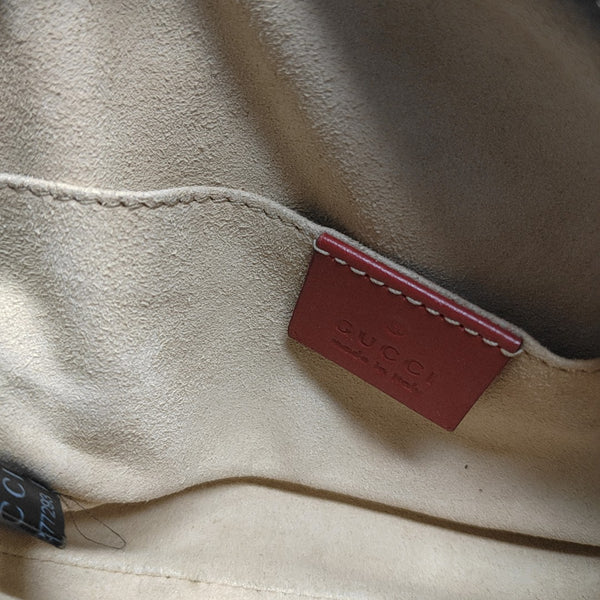 GG Marmont Super Mini Quilted Calfskin Red