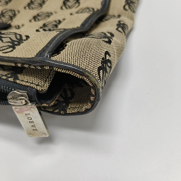 Monogram Canvas Tote Bag Beige