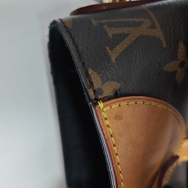 DUFFLE Monogram Coated Canvas Brown