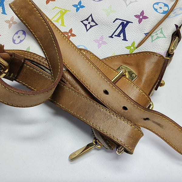 LV × TM GRETA Monogram Coated Canvas White