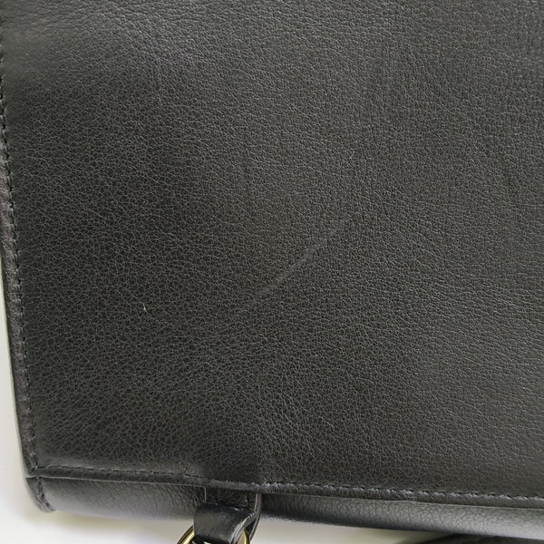 Jet Set Calfskin Black