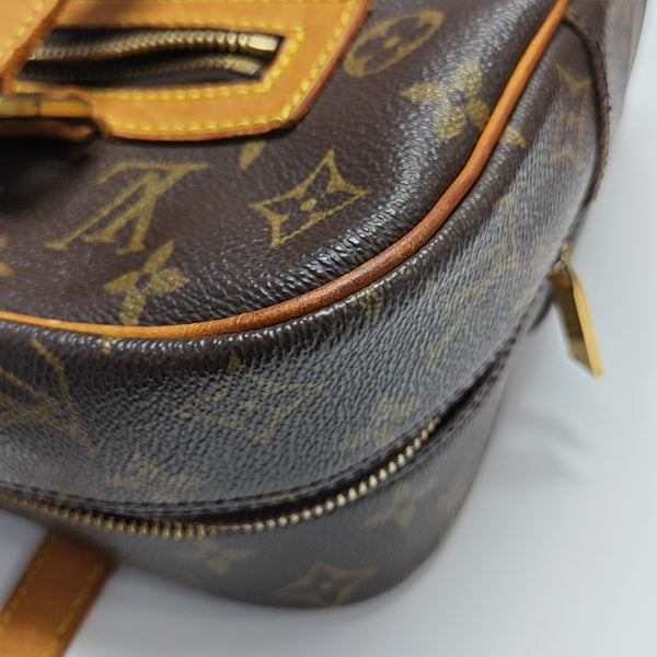 CITE GM Monogram Coated Canvas Brown