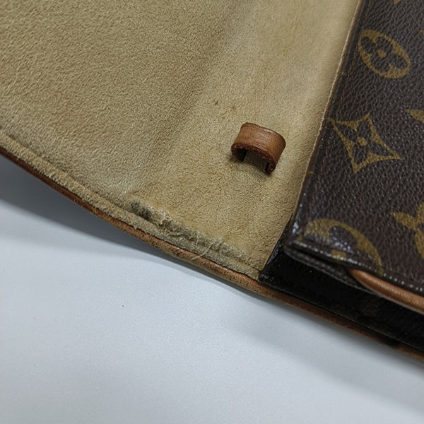 TWIN GM Monogram Coated Canvas Brown