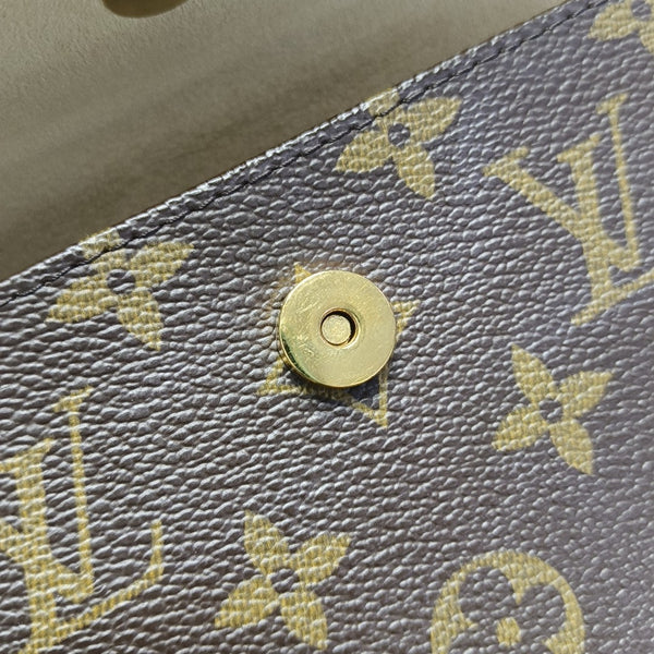 FLORENTINE Monogram Coated Canvas Brown