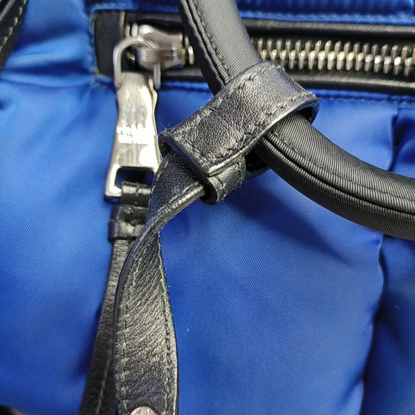 Quilted Nylon Blue