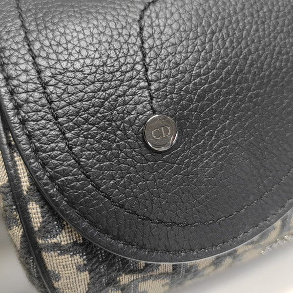 Saddle Mini Canvas Blue
