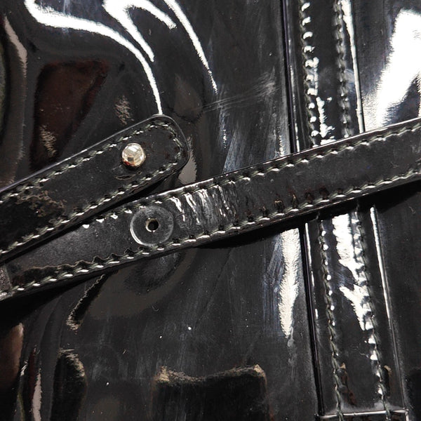 Bazar Patent Leather Black