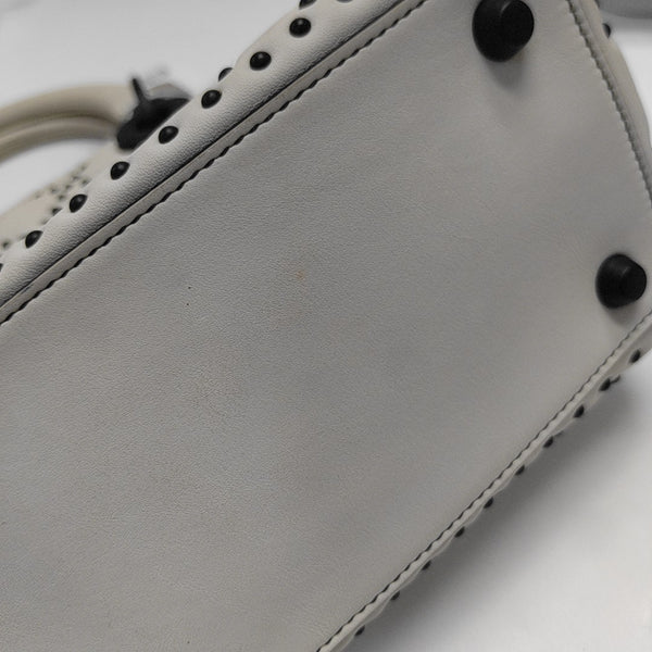 Lambskin Shoulder Bag White