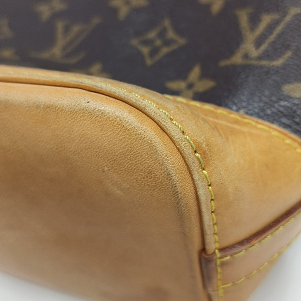 LOCKIT PM Monogram Coated Canvas Brown
