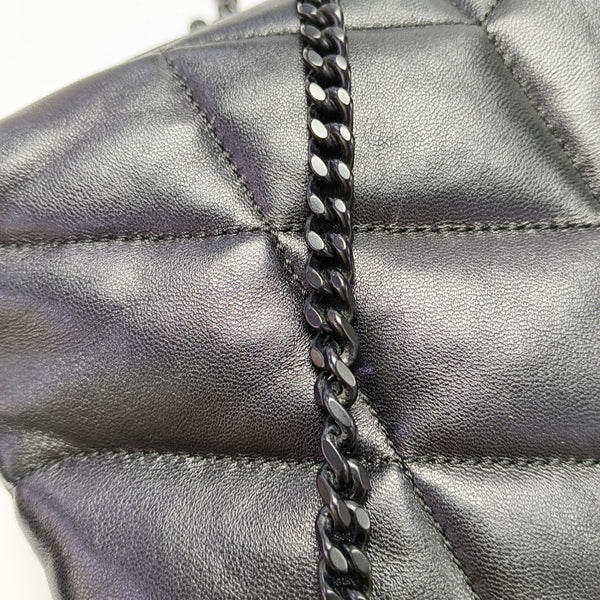 PUFFER Mini Quilted Lambskin Black