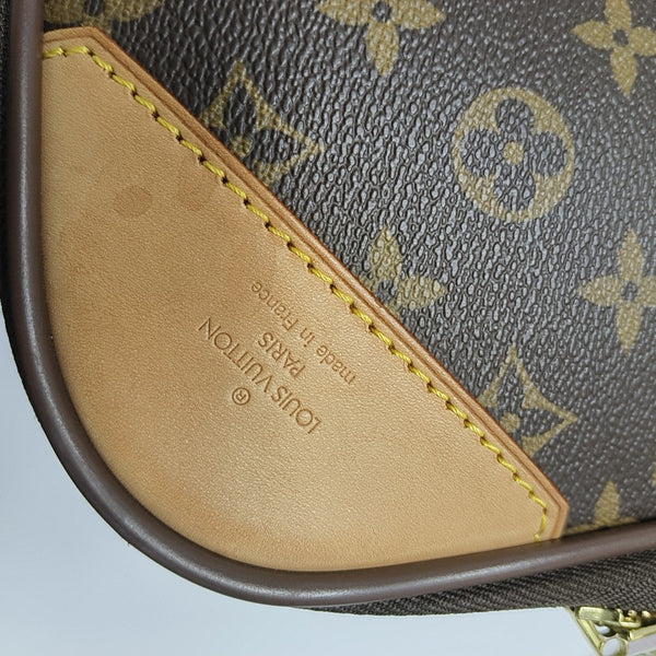 PEGASE Monogram Coated Canvas Brown