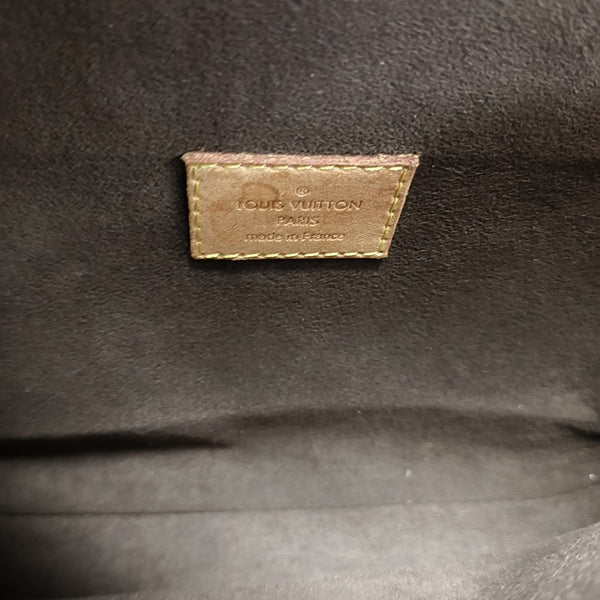 MÉTIS MM Monogram Coated Canvas Brown