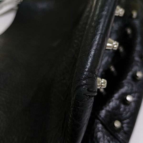Leather Tote Bag Black
