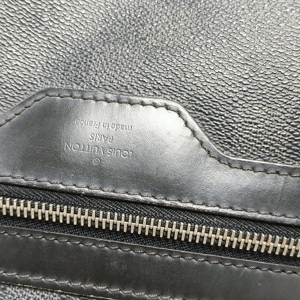 DANIEL Damier Graphite Coated Canvas Gray