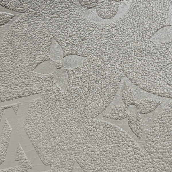 NEVERFULL MM Monogram Calfskin Beige