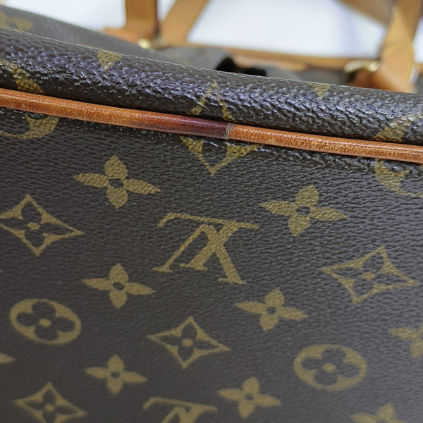 PALERMO PM Monogram Coated Canvas Brown