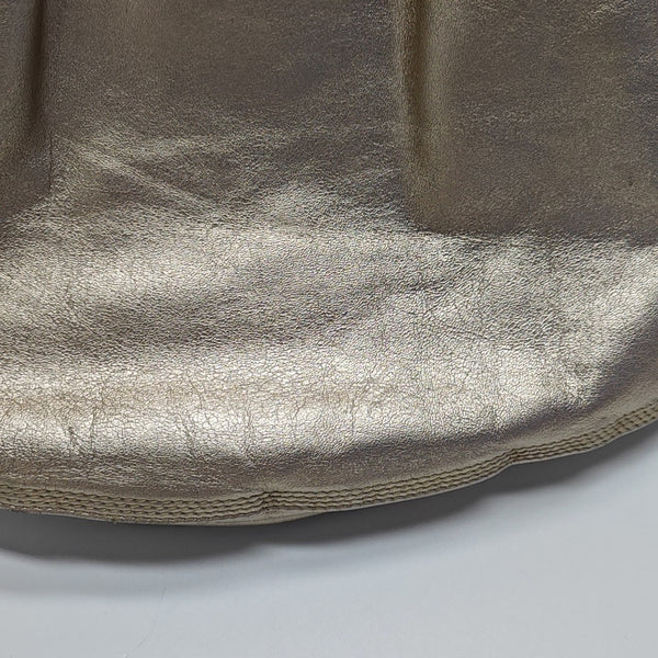 Lambskin Top Handle Bag Beige