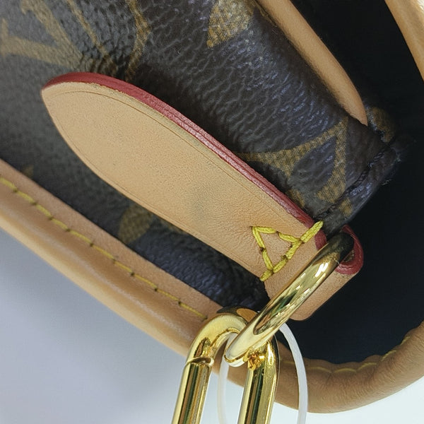 DIANE Monogram Coated Canvas Brown
