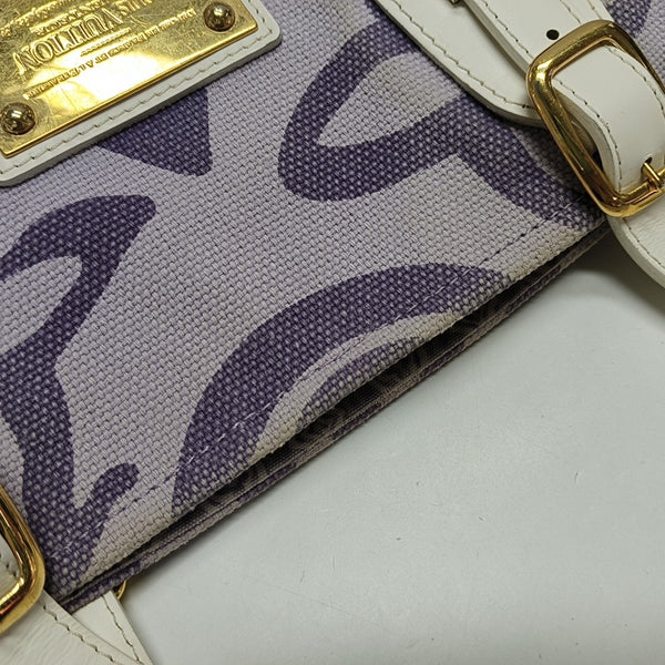 TAHITIENNE CABAS MM Monogram Canvas Purple