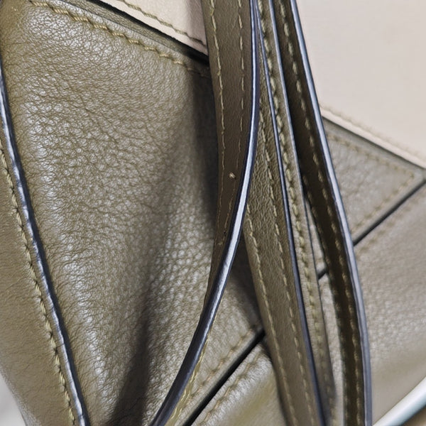 Puzzle Mini Calfskin Multicolor