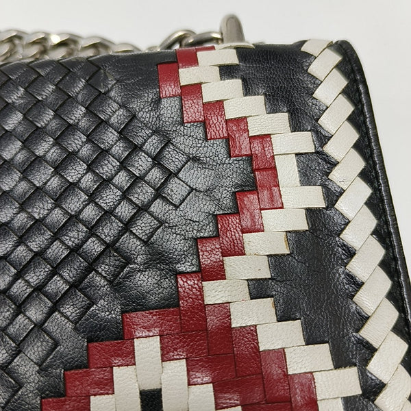 Calfskin Shoulder Bag Black